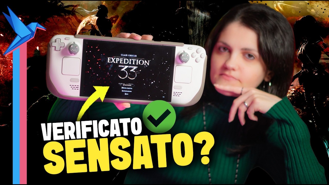 CLAIR OBSCUR su STEAM DECK ora &egrave; Verificato: ma se la cava? 🔎