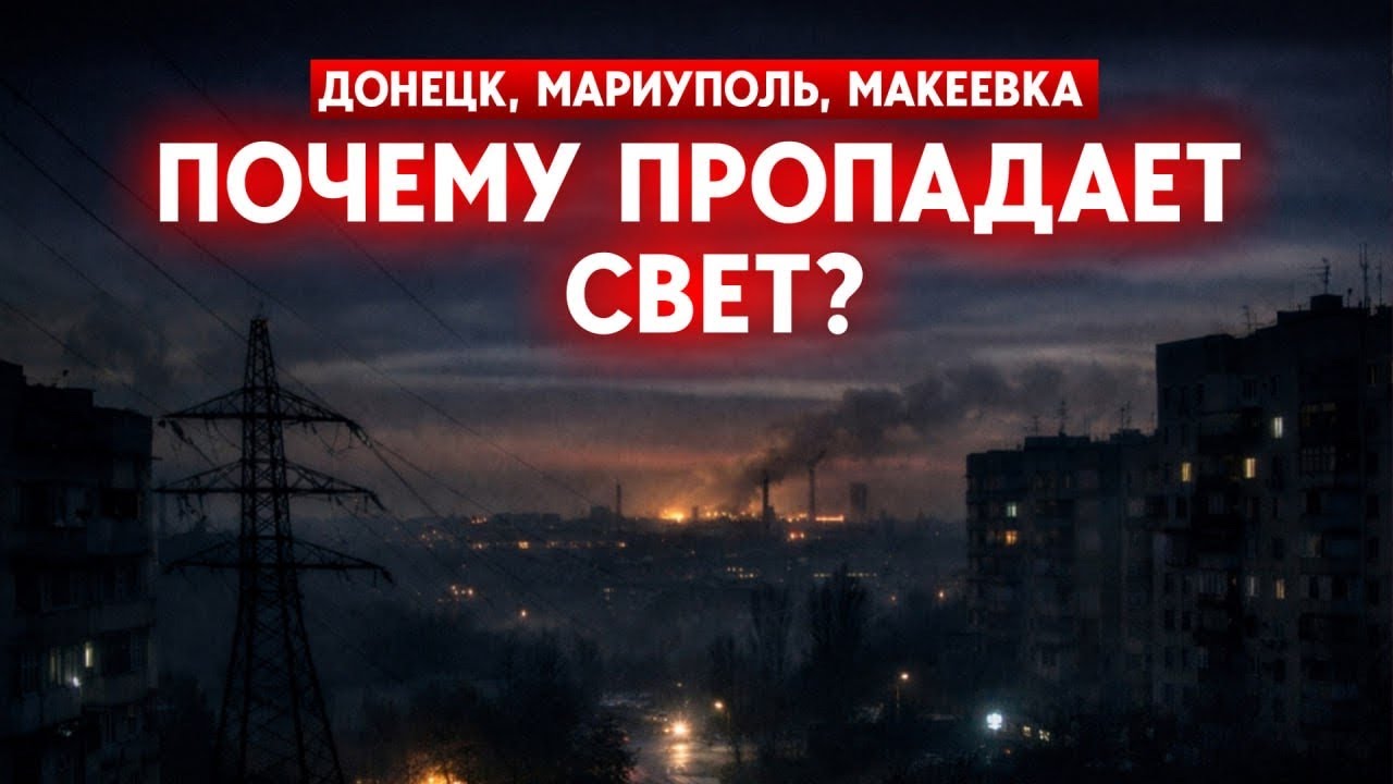 Донецк, Макеевка, Мариуполь без света и тепла. Удары по подстанциям на востоке Украины