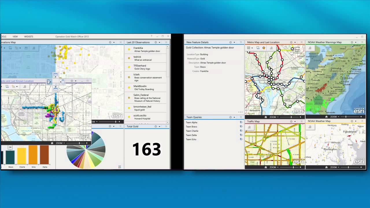 Operation Gold 2: The Operations Dashboard and Collector App for ArcGIS
