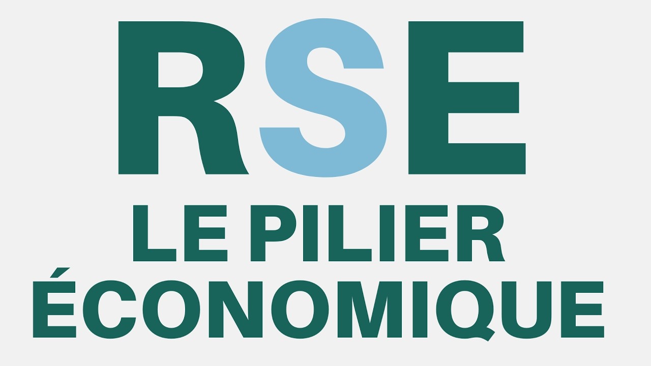 Le pilier économique de la RSE