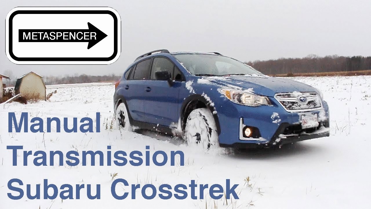 Subaru Crosstrek Manual Transmission Stick Shift Review 2016