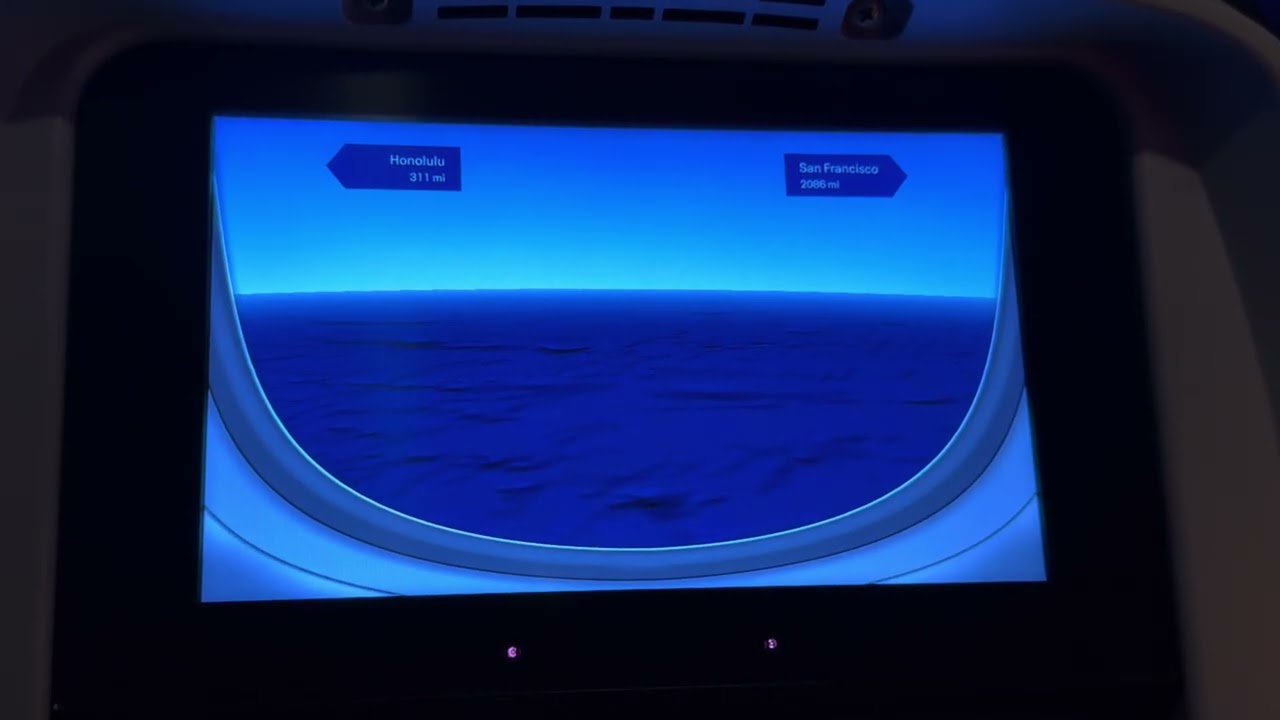 United Airlines Boeing 777-300ER Flight 3D Map (Autoplay)