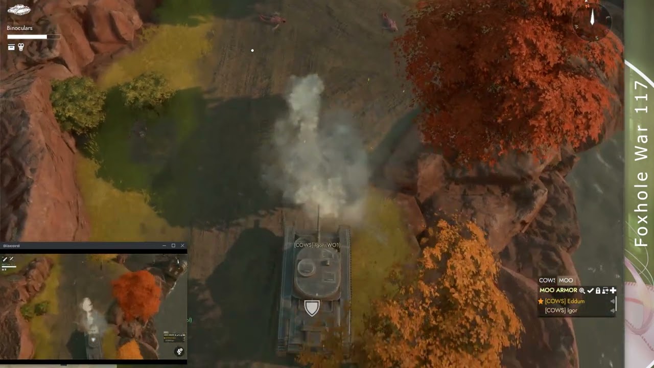 Wardens Pushing out Homesick Foxhole War 117