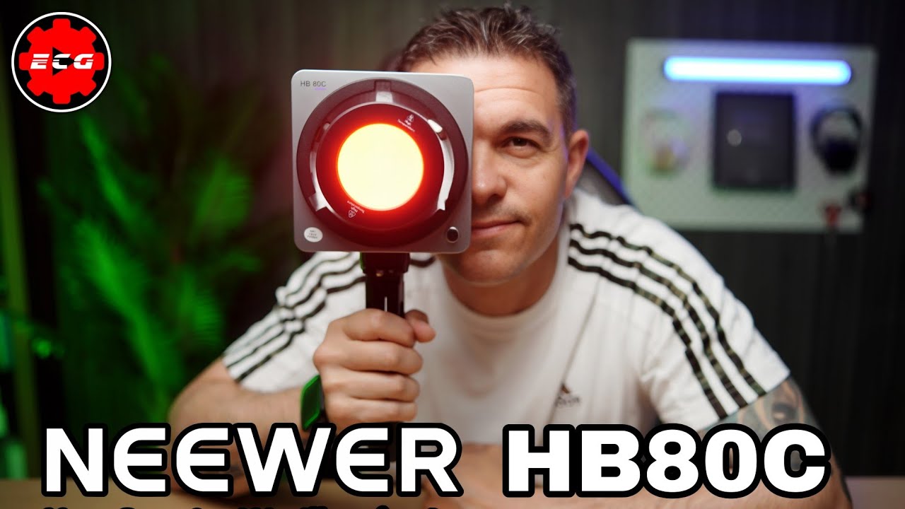 NEEWER HB80C 80W Foco portátil con montaje bowens