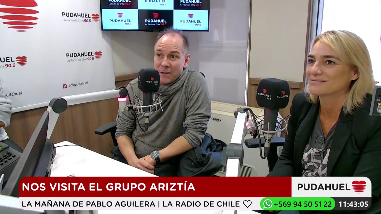 Nos visita el Grupo Ariztía en La Mañana de Pablo Aguilera