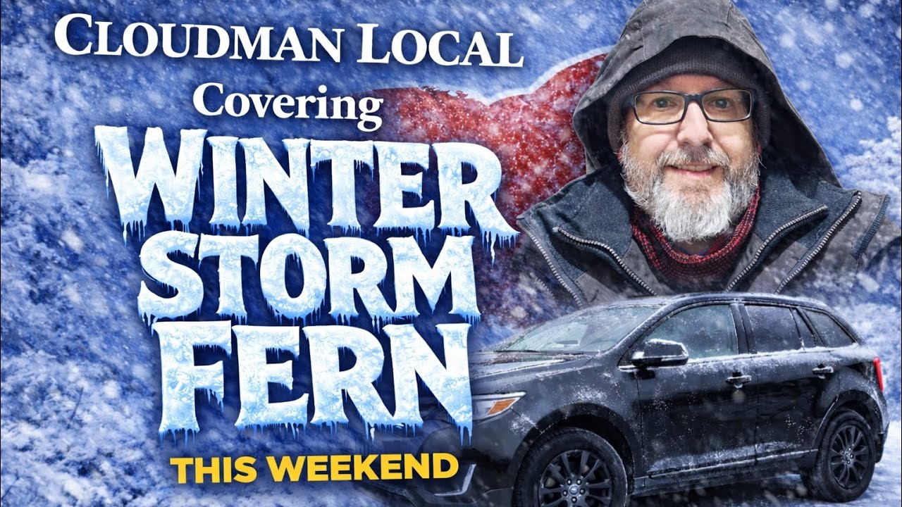 Winter Storm Fern is here — and Ohio is about to feel the full impact! Cloudman_local is reporting!