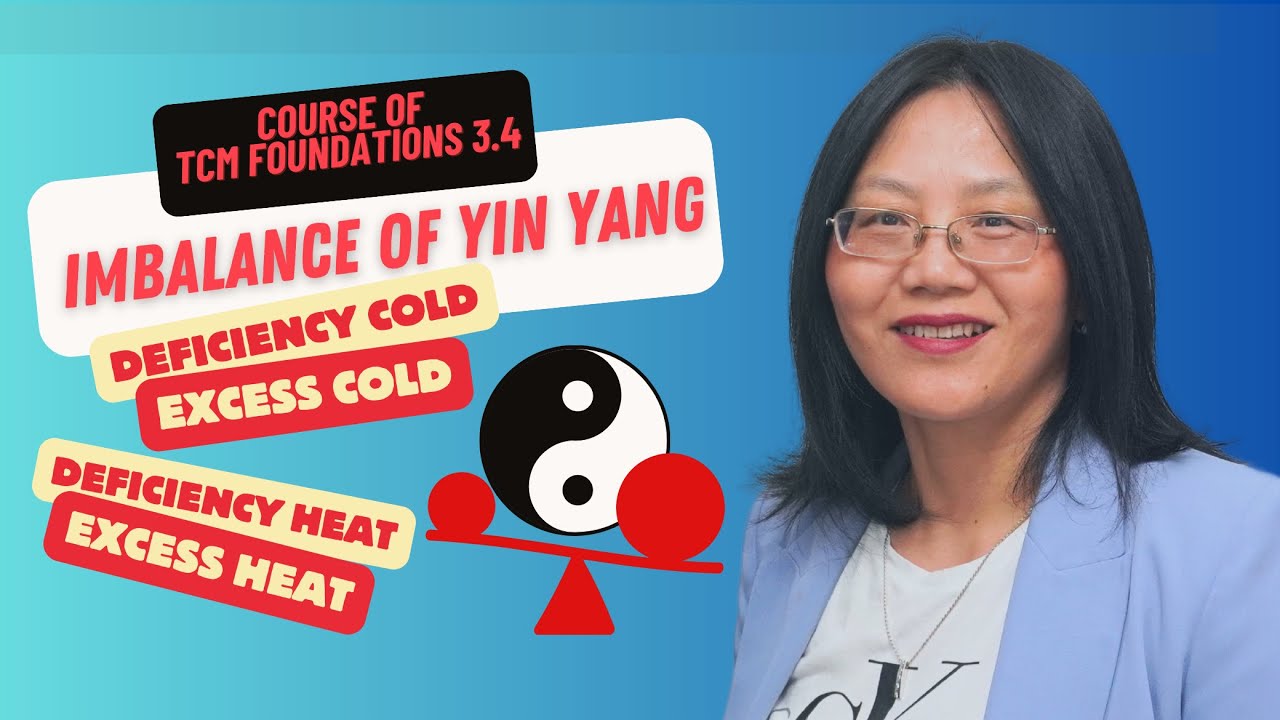 Imbalance of Yin Yang | Excess Cold and Heat vs Deficiency Cold and Heat【TCM FOUNDATIONS COURSE 3.5】