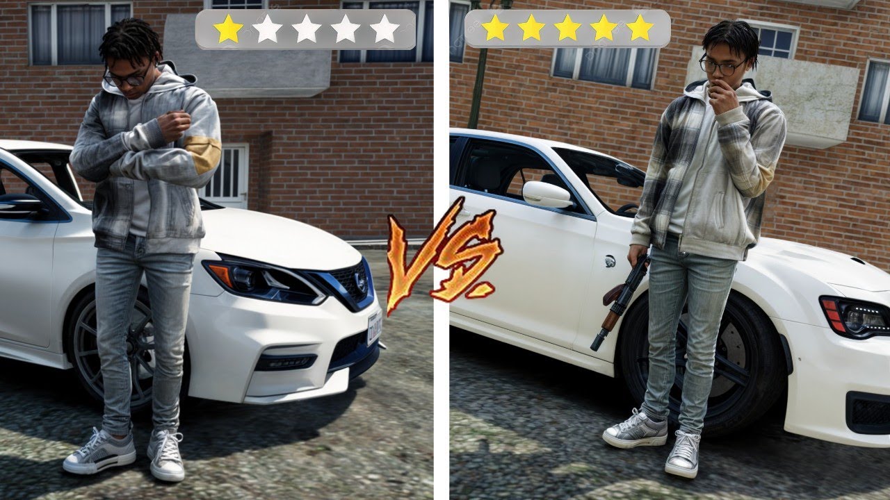 1 Star GTA RP Servers Vs. 5 Star GTA RP Servers...