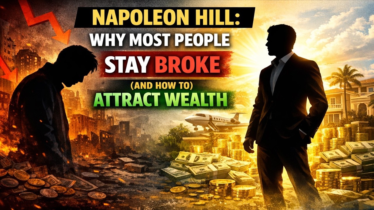 Napoleon Hill: Why Most People Stay Broke (And How to Attract Wealth
