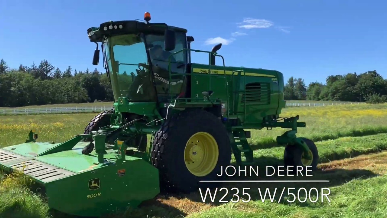 John Deere W235 Demo with Snydar Farms