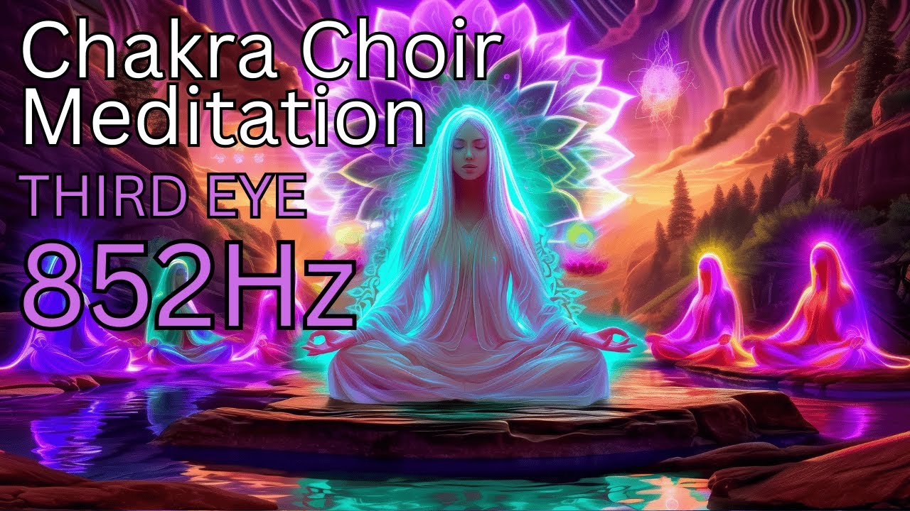 852Hz Third Eye Chakra Choir Meditation | Insight, Awareness & Inner Vision