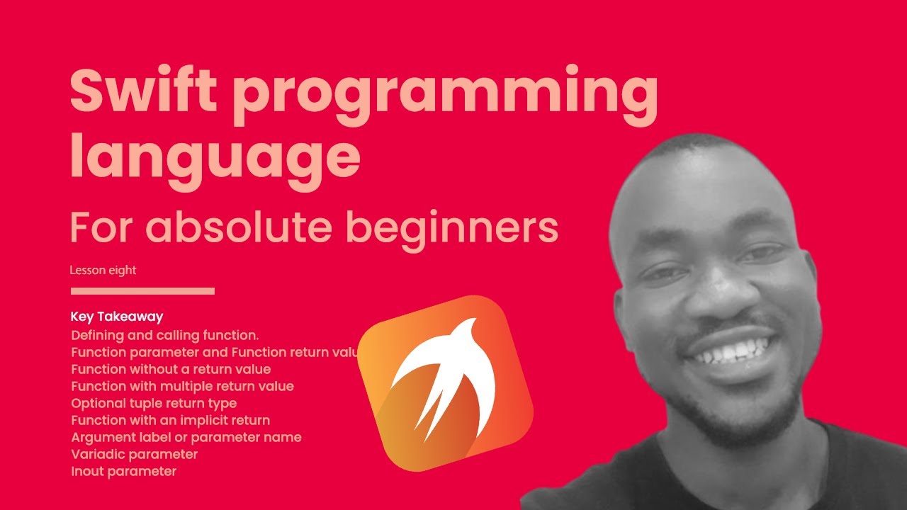 Swift programming language for the absolute beginner Part 8 | Collection - Functions