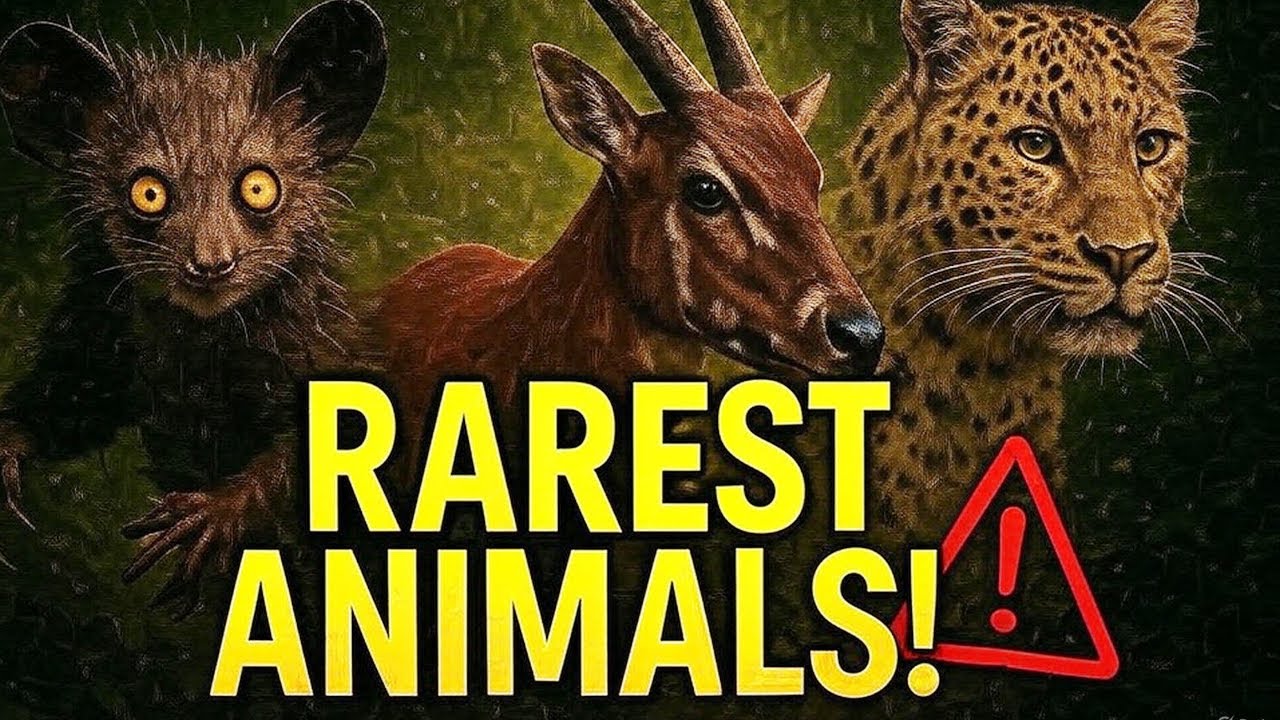 Top 10 Rarest Animals on Earth You Won’t Believe Still Exist