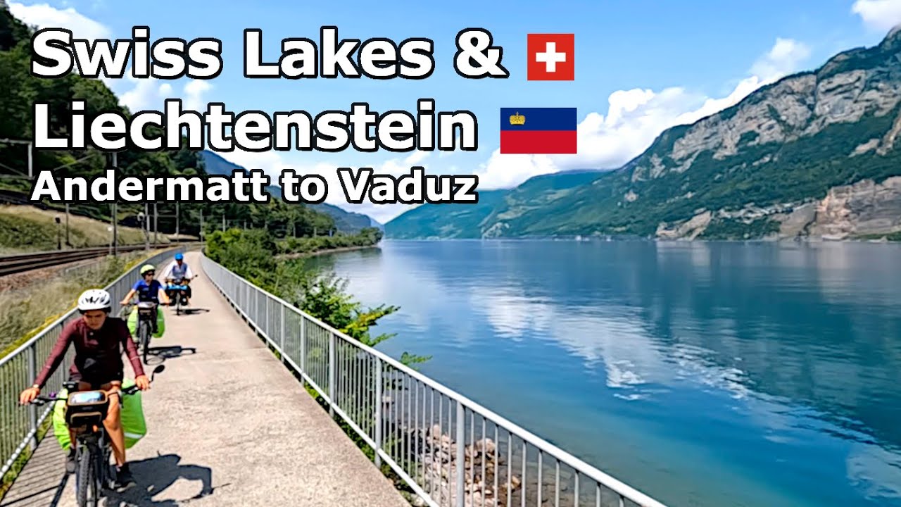 Cycling Lake Lucerne and Walensee - Family Bike Tour - Episode 15