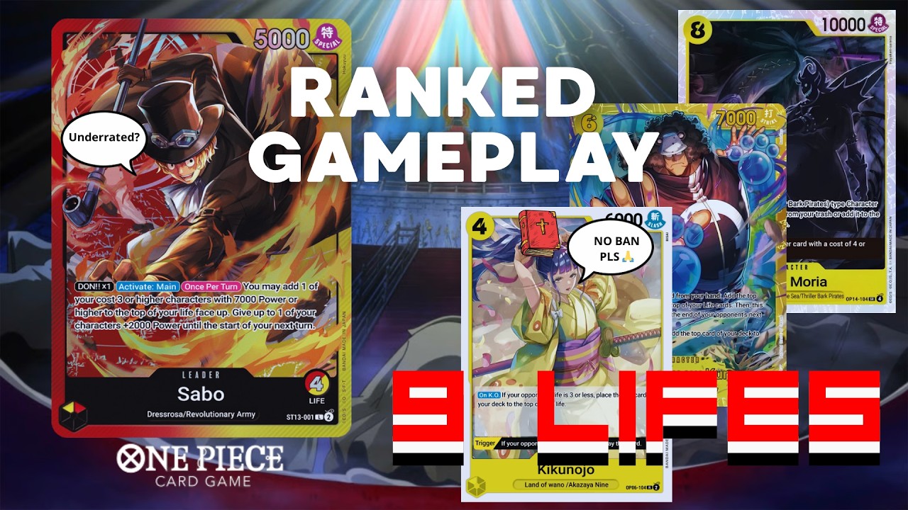 ¿VIDAS INFINITAS?🔥SABO RY en EB03 (Ranked Gameplay)