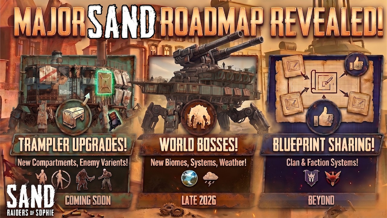 Будущее SAND: Raiders of Sophie РАСКРЫТО! Масштабная дорожная карта &mdash; ПОЛНЫЙ РАЗБОР!