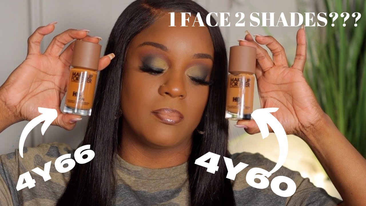 *NEW* MAKE UP FOR EVER HD SKIN LONGWEAR FOUNDATION SHADES Y460/Y466