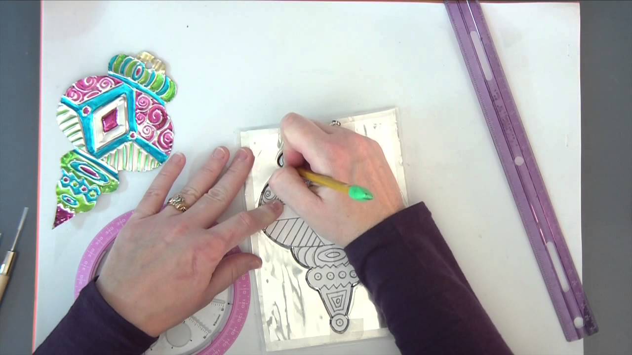 Create Art with ME Ep. 1: Foil Embossed Ornament