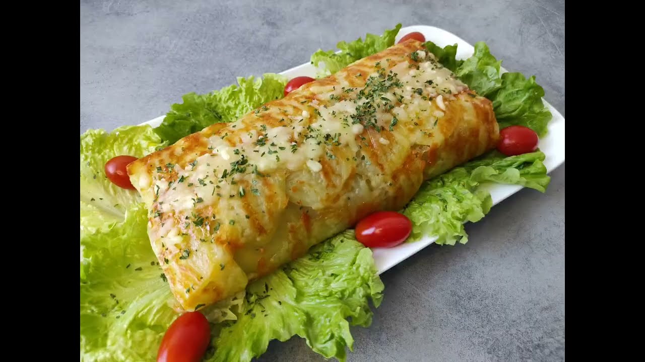 Roulé de pomme de terre au poulet : une recette savoureuse et originale pour égayer vos repas !