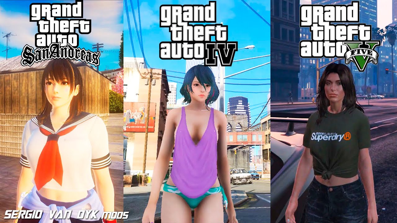 Como Agregar Skins a GTA SA , GTA IV , GTA V -  Tutorial 2021
