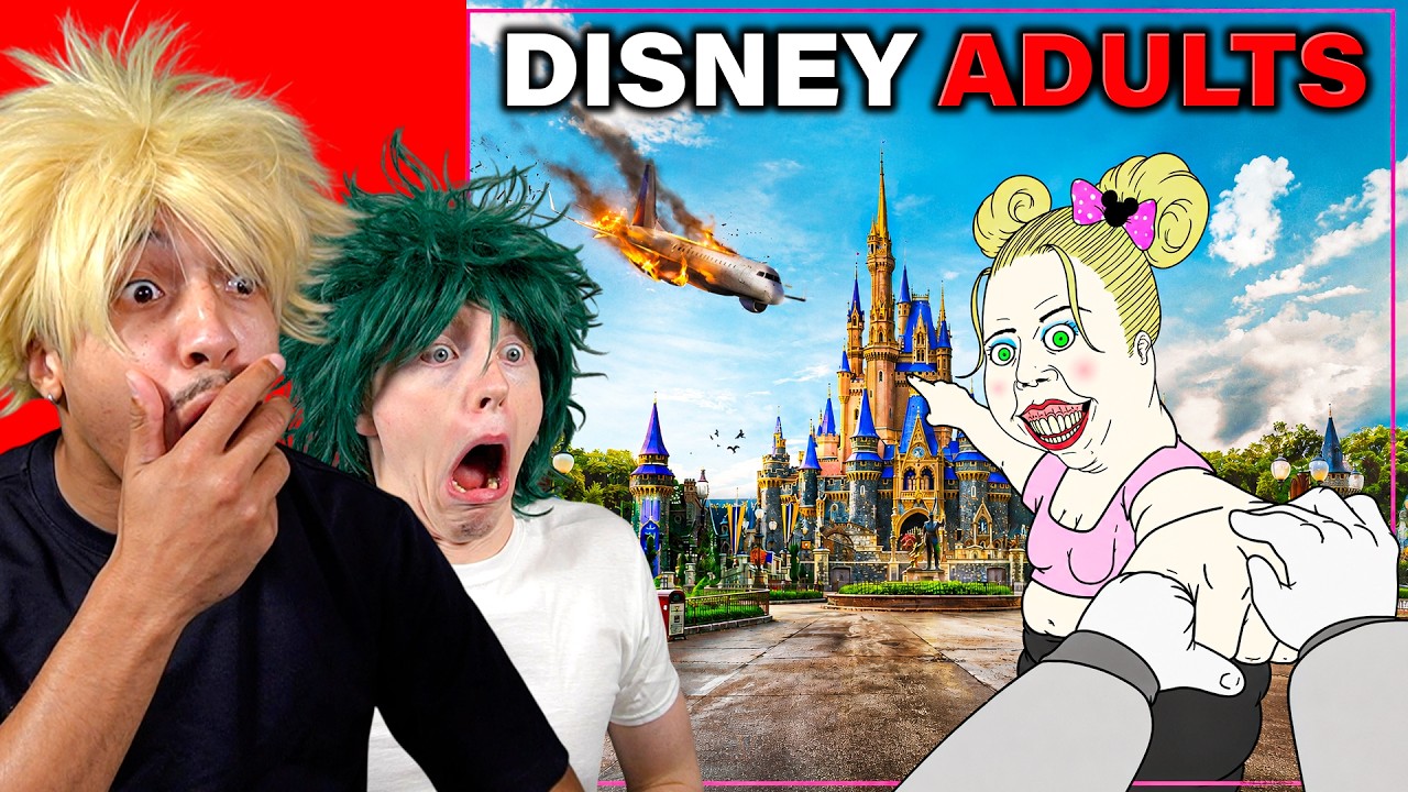 MHA Voice Actors React to DISNEY ADULTS...
