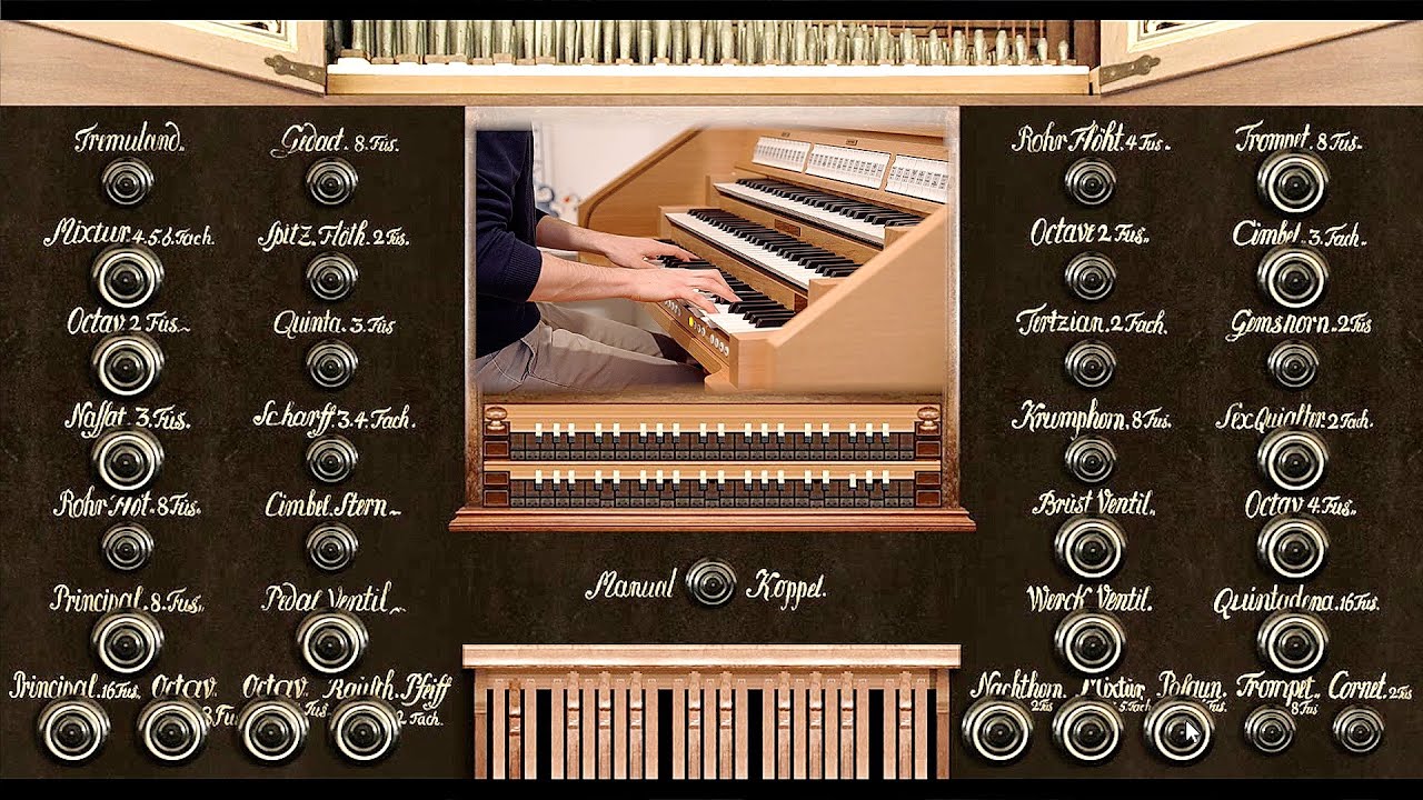 Tour of Stops - The ARP-SCHNITGER-Organ (1687) in Steinkirchen (Hauptwerk OrganArt Media) - Paul Fey
