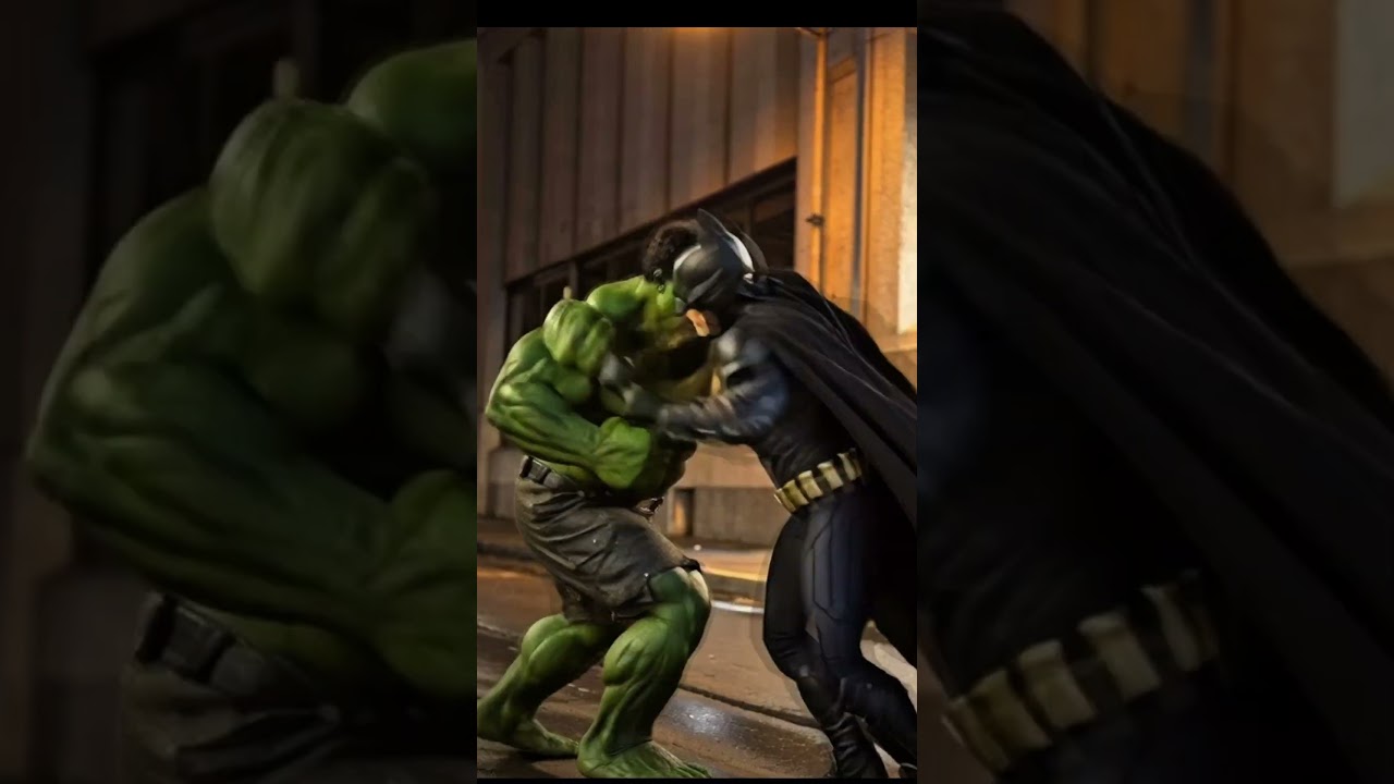 Hulk vs Batman Fight 😱 | Who Wins? | Epic Battle 