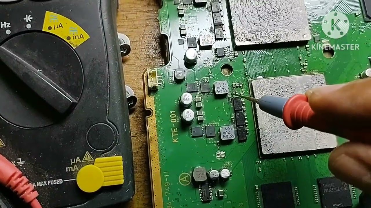 PS3  KTE001 diagnosticar daños