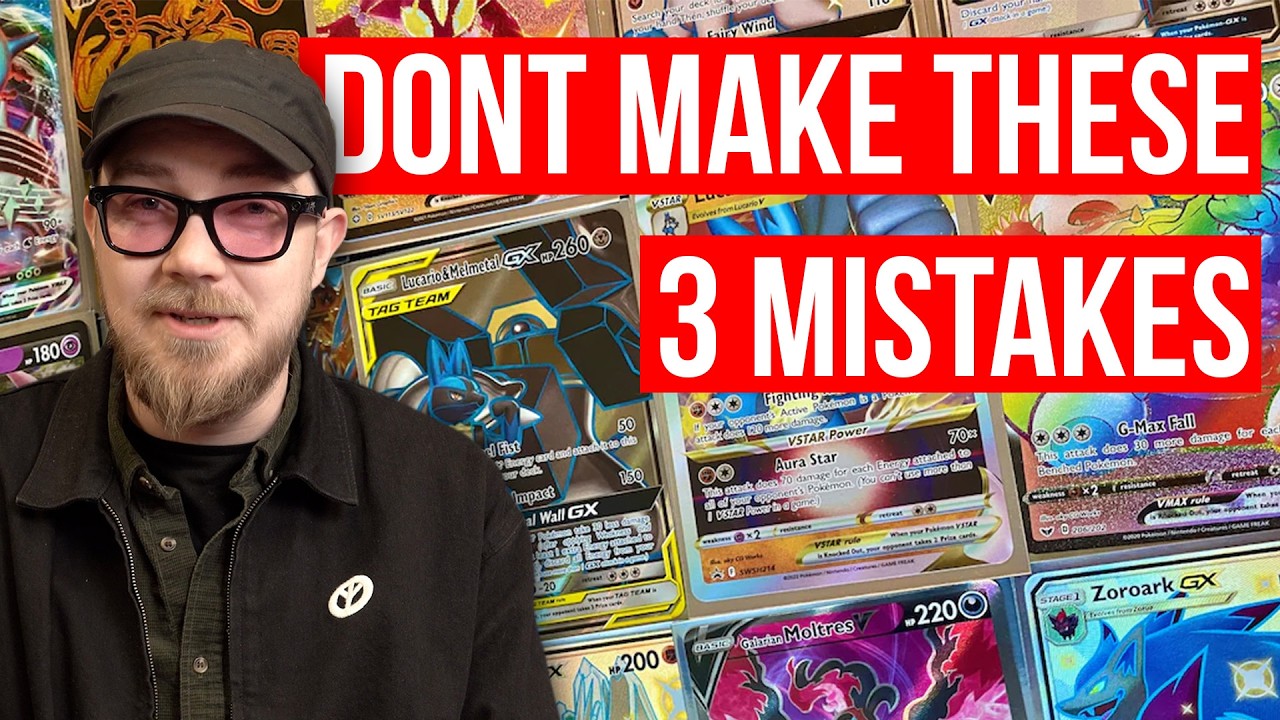 3 Mistakes New Pokémon Card Collectors Make