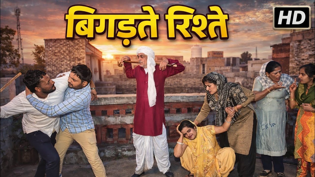 बिखरते रिश्ते #haryanvi #episode #natak #new #emotional #bahu 