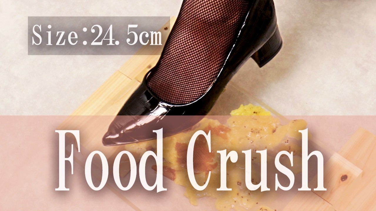 Black tights food crush│黒タイツ　フードクラッシュ