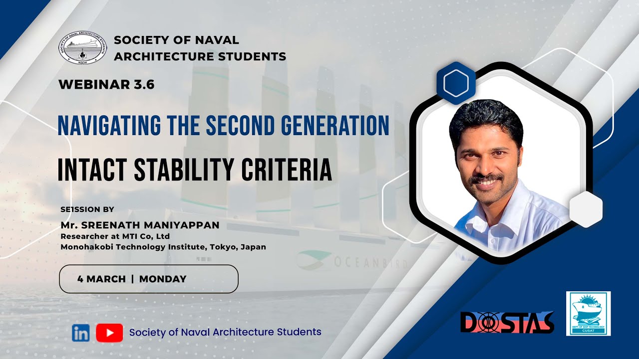 SNAS Webinar 3.6 - Navigating the Second Generation Intact Stability Criteria