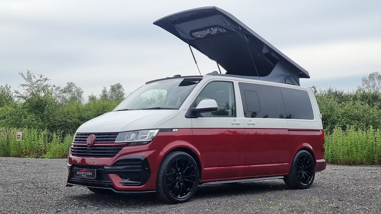 vw transporter camper van conversion pop top roof off grid