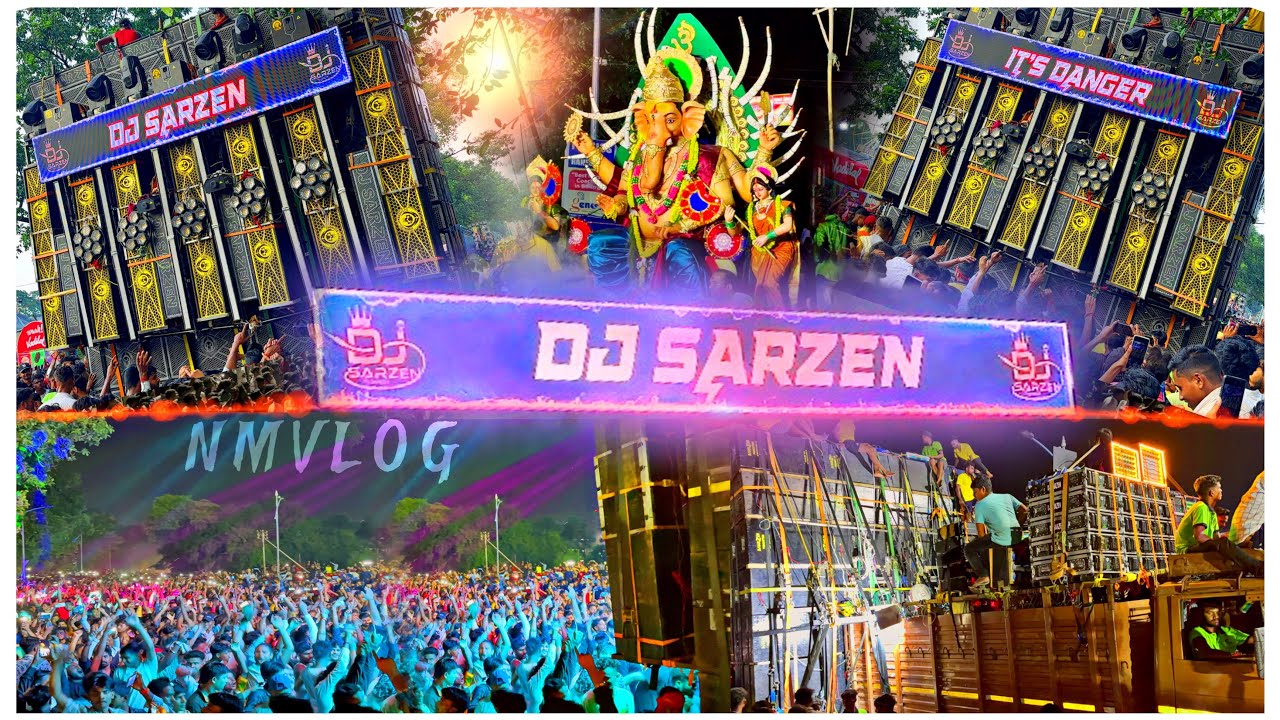 Dj Sarzen Bokaro Roadshow 🛣️|| Dj Sarzen Ganesh Puja Visarjan 2024