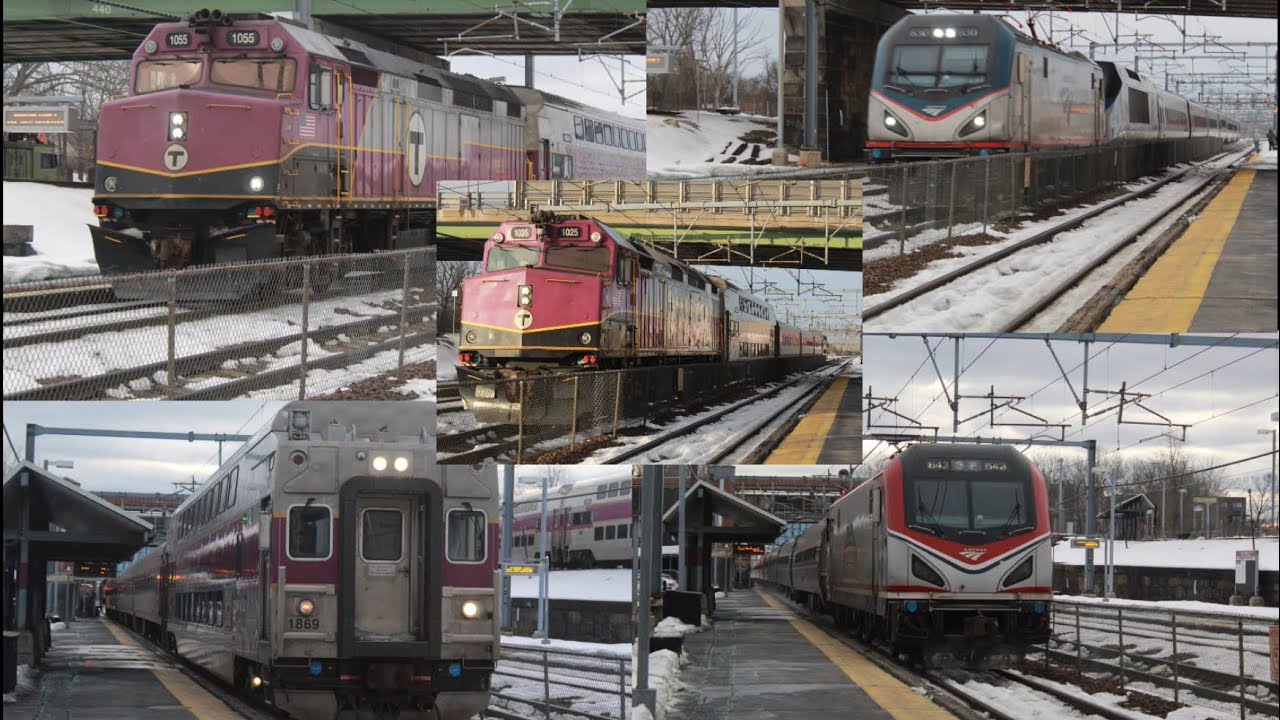 Amtrak Acela Funeral Train, Veterans Loco, And More In This Readville Rush Hour