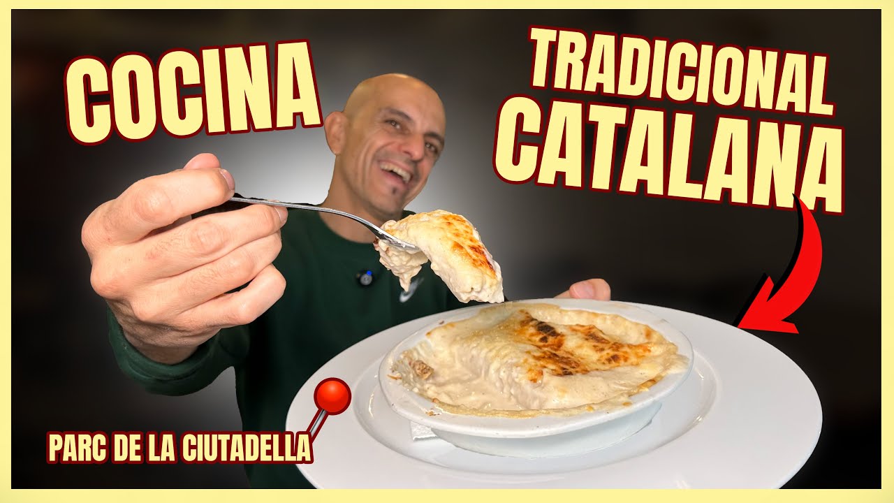Descubro la JOYA más ESCONDIDA del Parc de la Ciutadella con cocina TRADICIONAL y casera