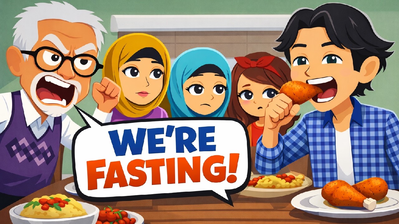 Fatima's Family is fasting but Paul eats!