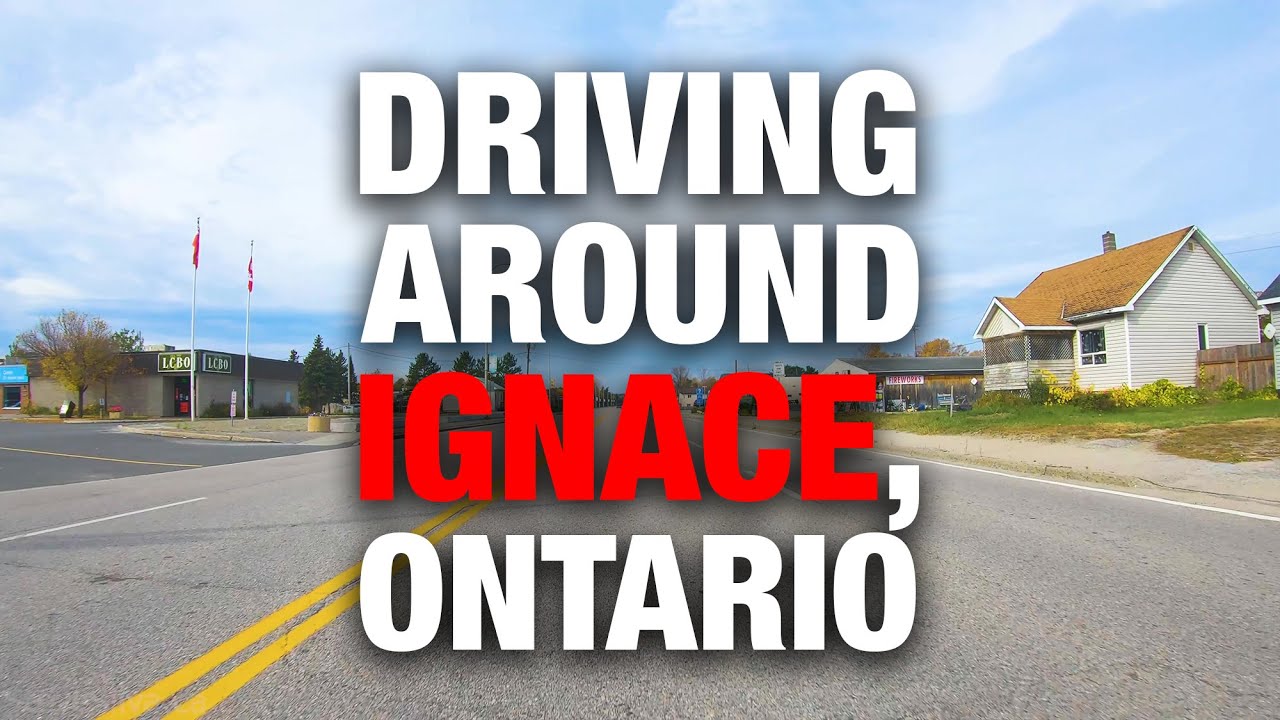 Driving around Ignace, Ontario