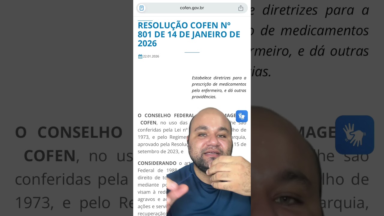 Resolu&ccedil;&atilde;o COFEN 801/2026