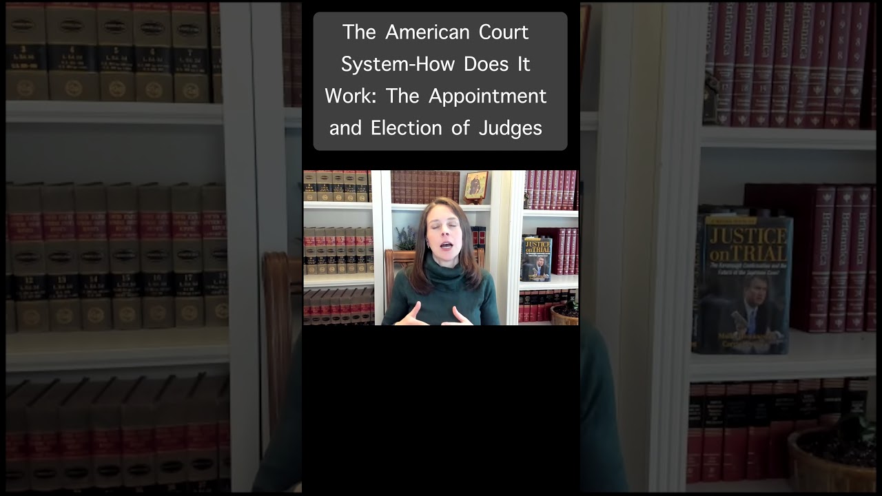 The Appointment & Election of Judges with Carrie Severino &mdash; Constitutional Chats &mdash; Ep. 93 #Shorts