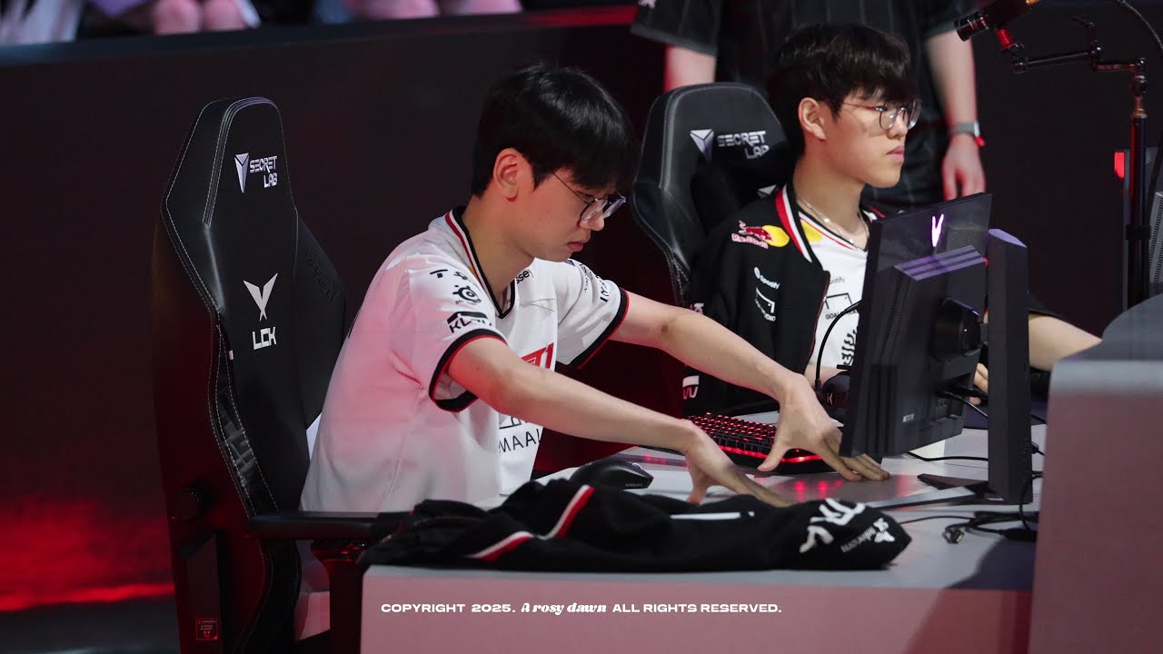 [DORAN] 250813 LCK 정규 4R T1 vs KT 도란 직캠 (행복란의 Warm-up)