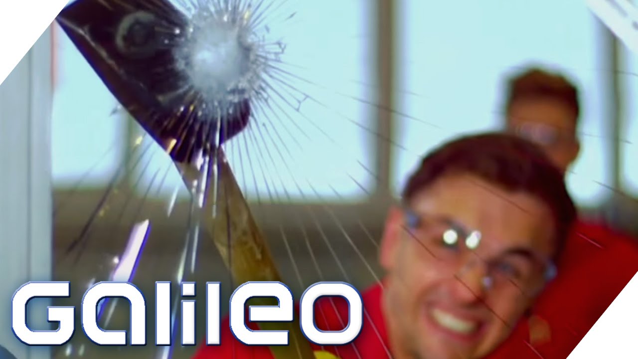 Sicherheitsglas durchbrechen? - Highspeed Heroes  | Galileo Lunch Break