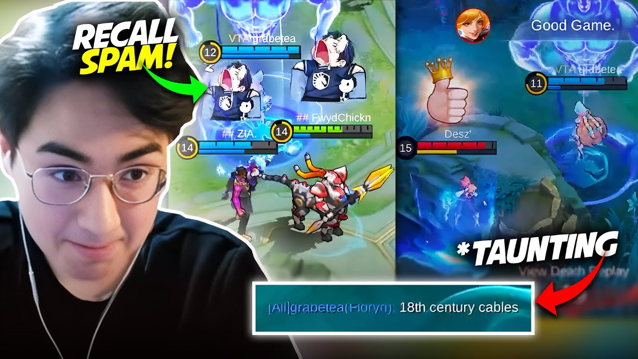 Team EGO Sniped BTK… But Things Got HEATED Between Tea and Desz 🔥 | Mobile Legend Highlights