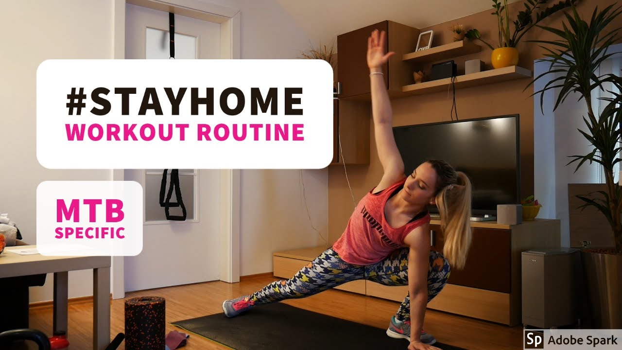 My #stayhome workout routine | MTB specific | The Rocket Vlog vol. 2