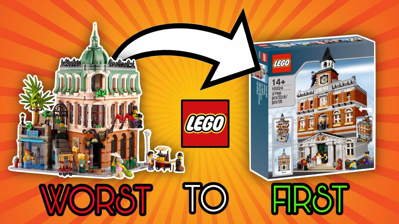 От худшего к лучшему | Все 20 модульных зданий LEGO (2007-2025)
