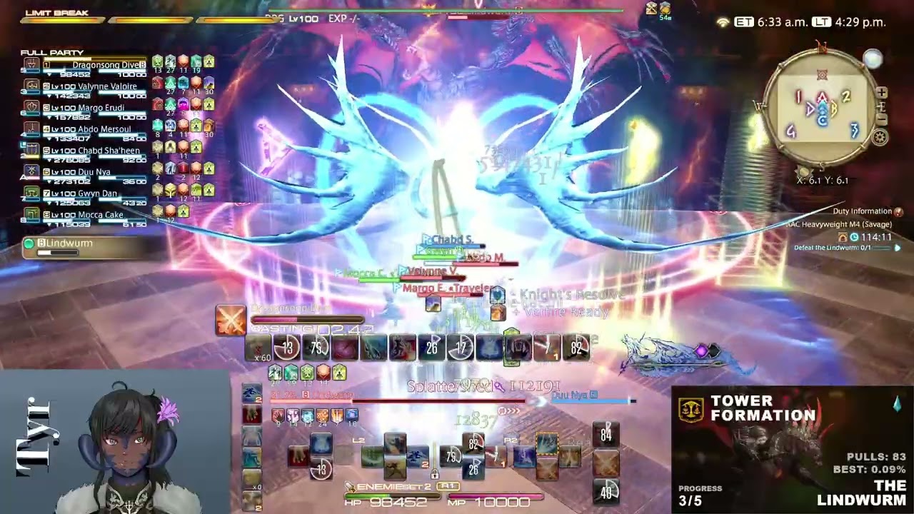 FFXIV: M12S P1 Kill (DRG PoV)