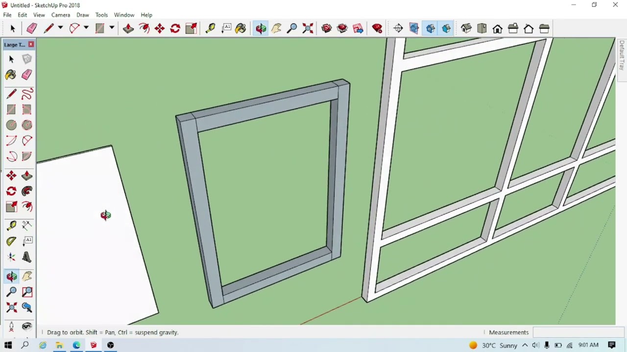 The Sketch - Simple Wood Awning Window