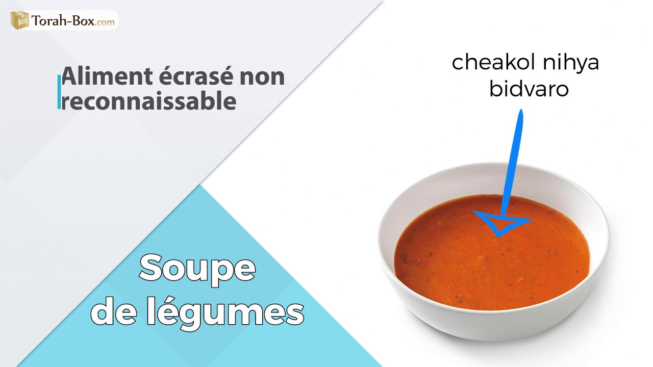 Halakha Express : Quelle bénédiction réciter pour un aliment écrasé ?