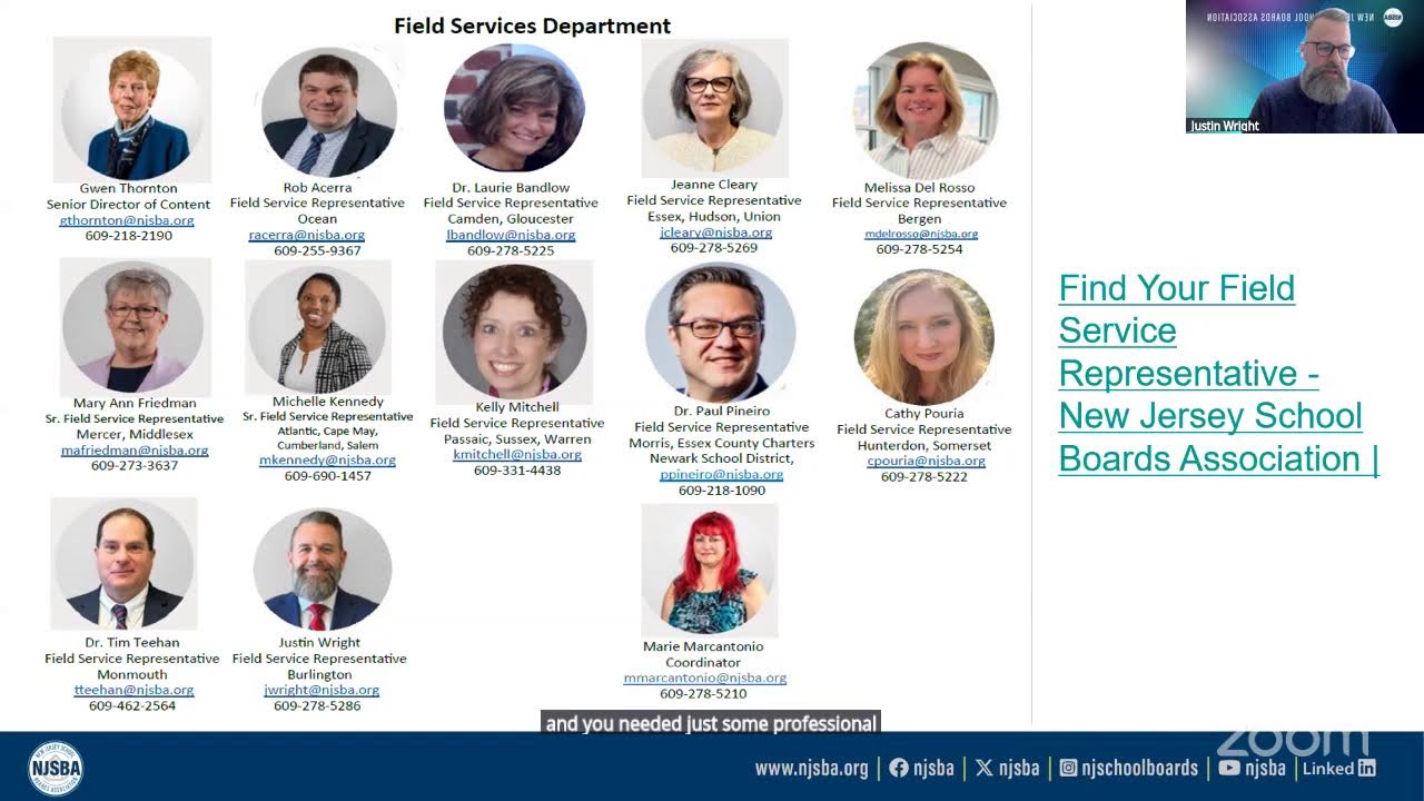 NJSBA’s 3Rs: Roles, Responsibilities, and Resources