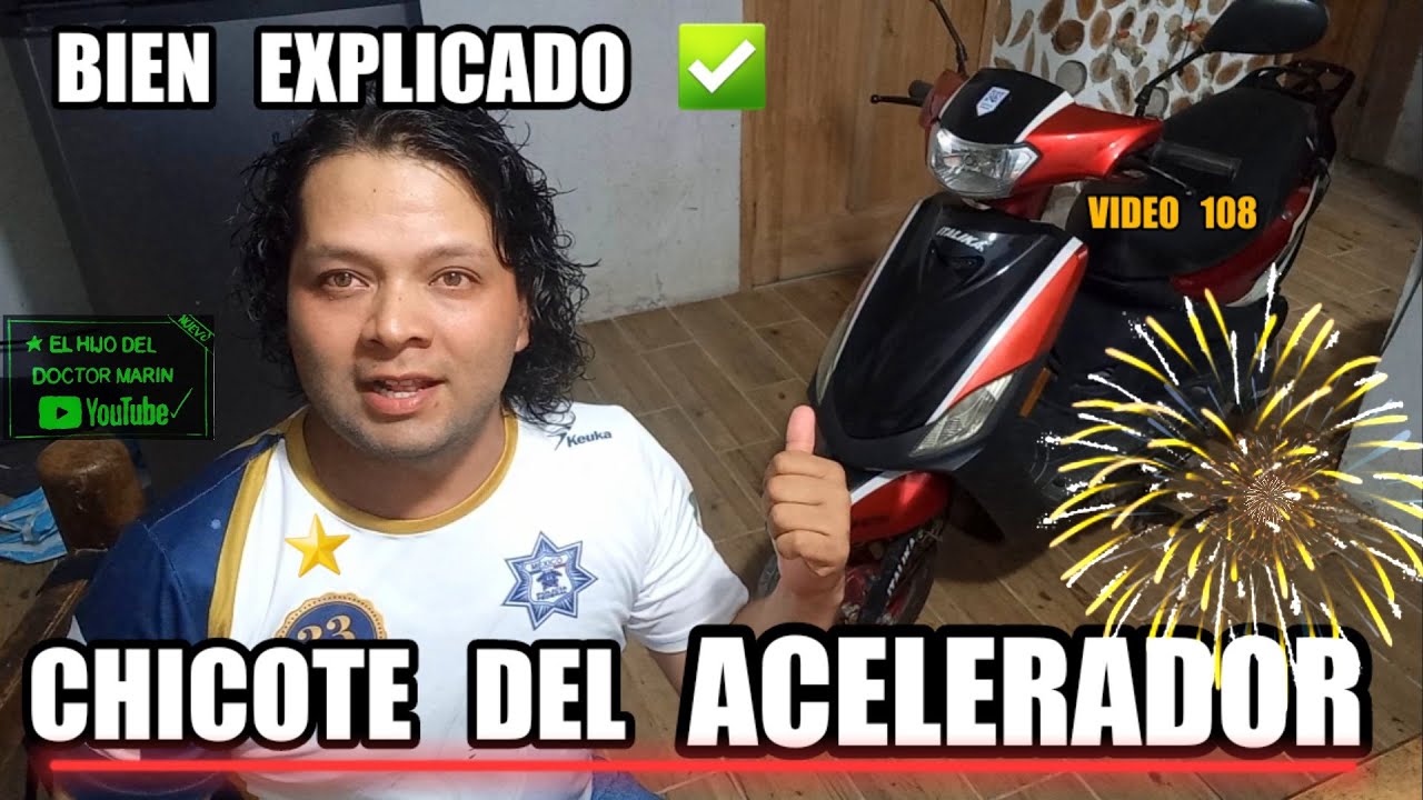 COMO CAMBIAR CHICOTE DEL ACELERADOR MOTONETA  🛵💨 BIEN EXPLICADO ✅️ MANTENIMIENTO A SCOOTER ITALIKA